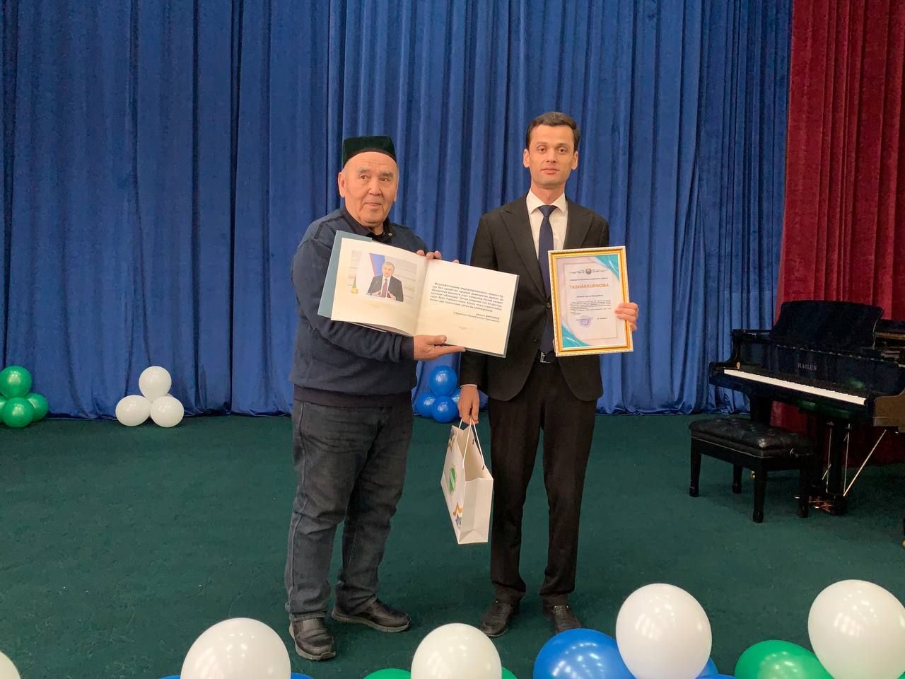 Konstitutsiyada taqdirlash